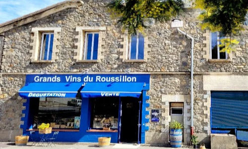 Boutique de vente de vins et produits du terroir
