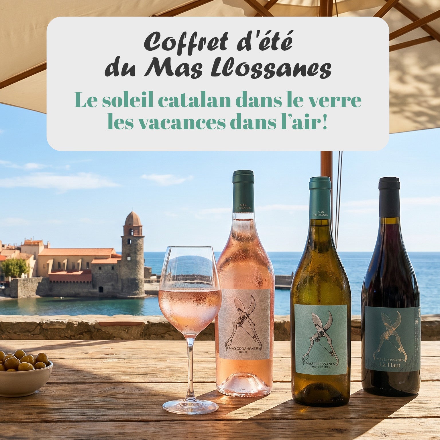Coffret d'été du Mas Llossanes - 6 Bouteilles