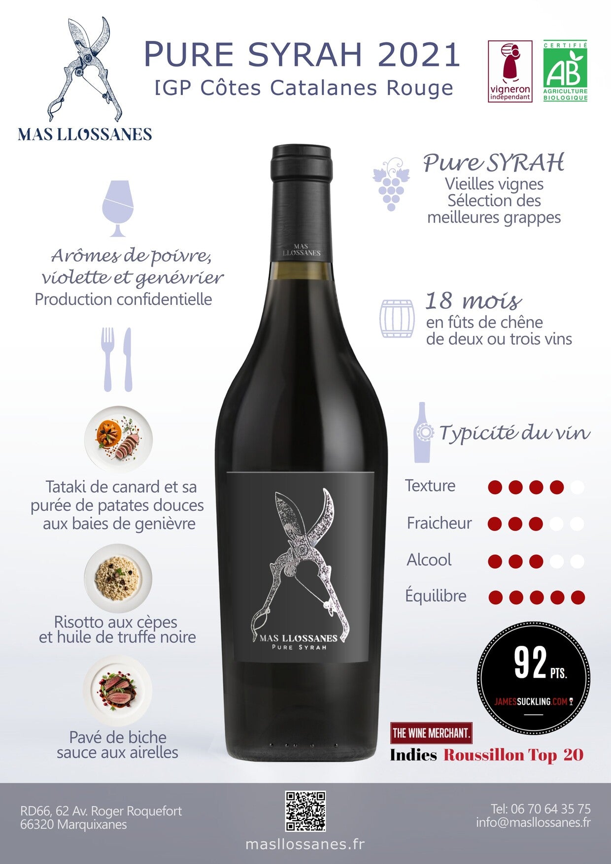 PURE SYRAH 2020