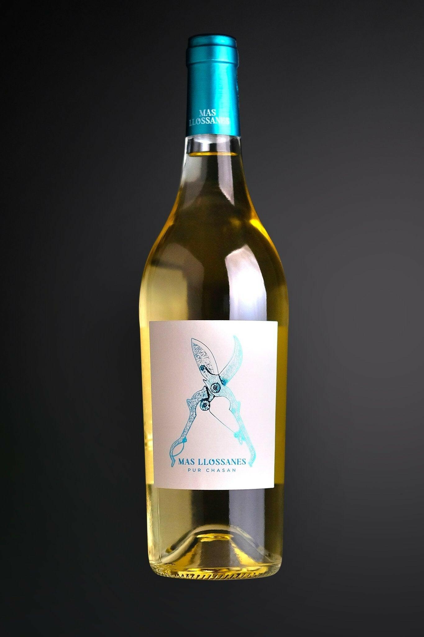 bouteille de vin blanc